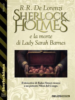 cover image of Sherlock Holmes e la morte di Lady Sarah Barnes